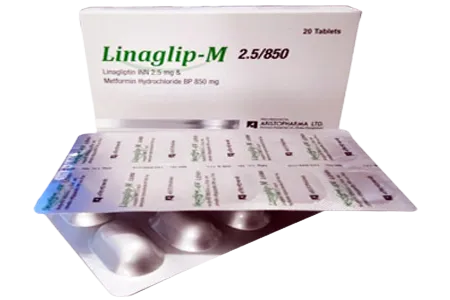 Picture of Linaglip-M 2.5/850 Tablet